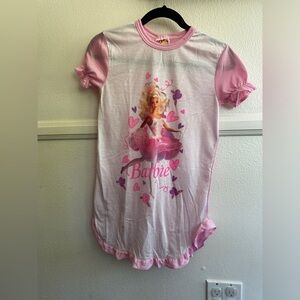 Vintage girls size 10 Barbie nightgown